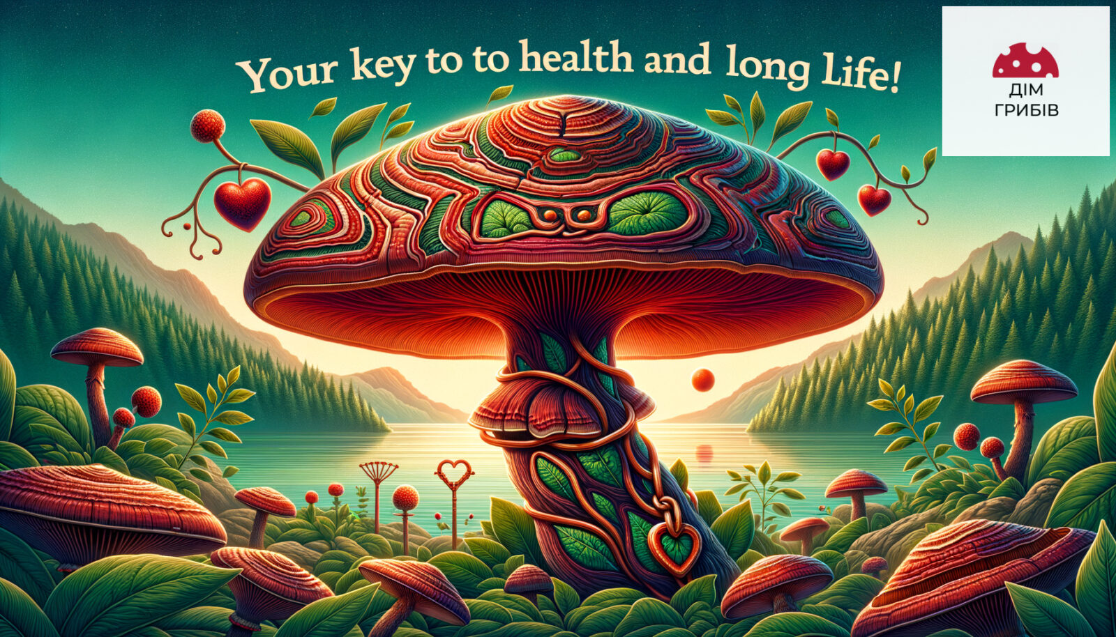 Гриб долголетия рейши для здоровья