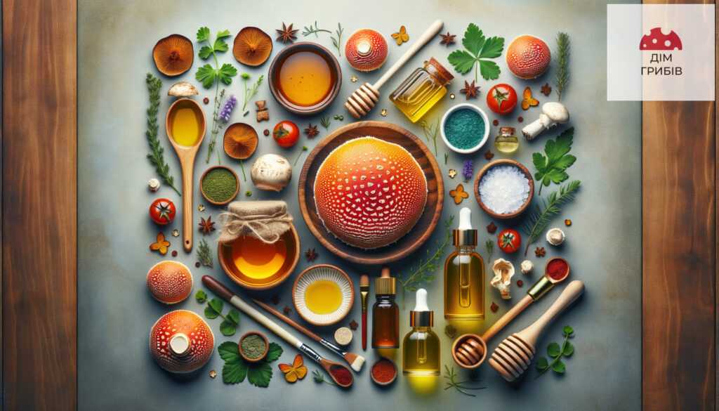Cosmetics with fly agaric for glowing skin