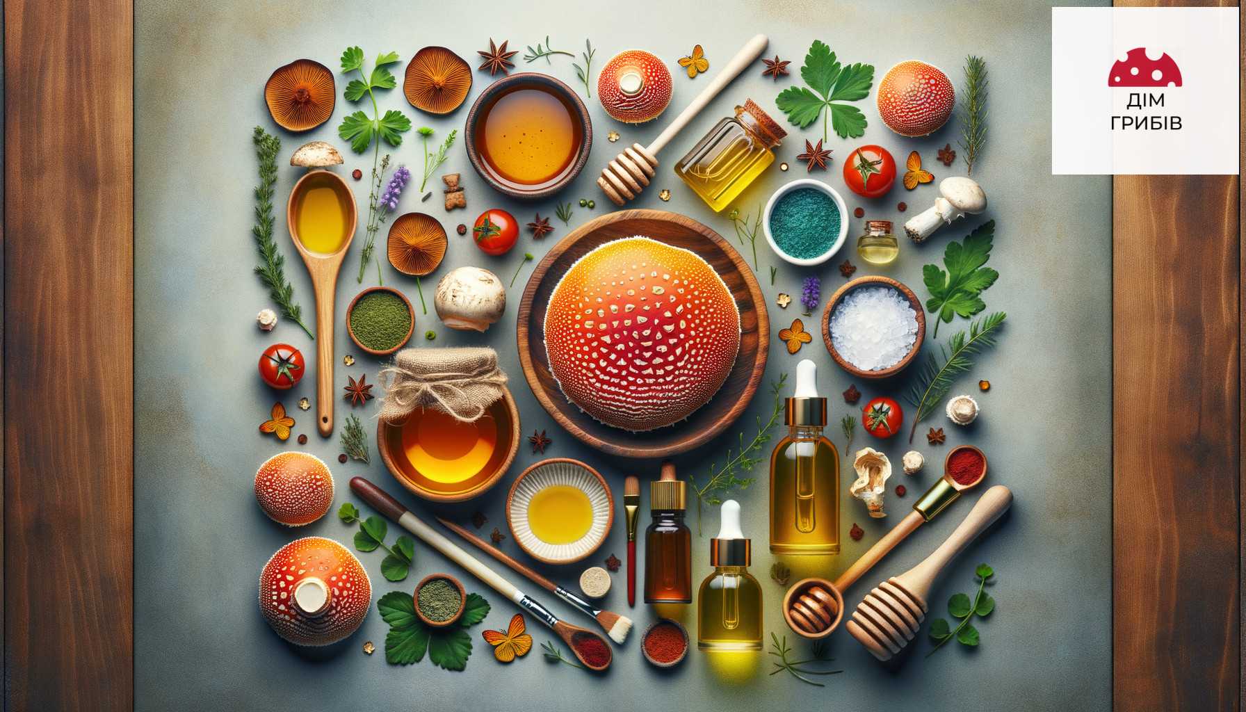 Косметика з мухомором для сяючої шкіри