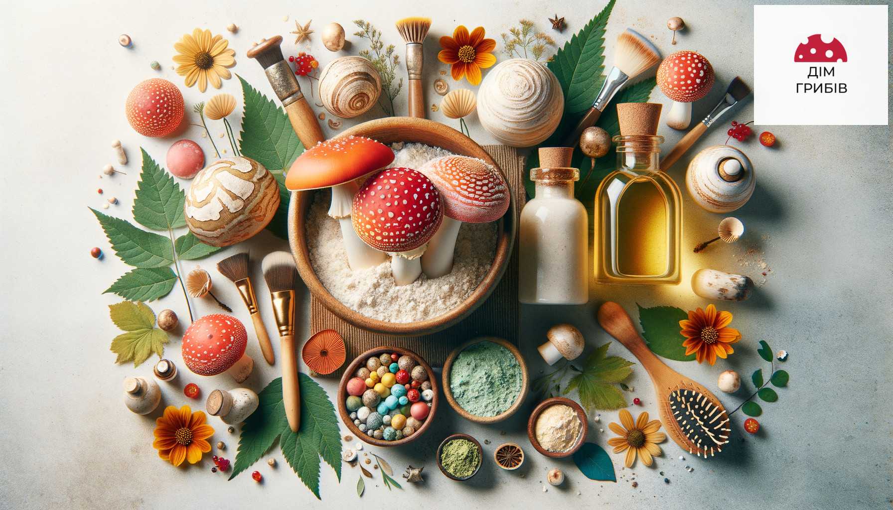 Маски из мухомора для сияющей кожи