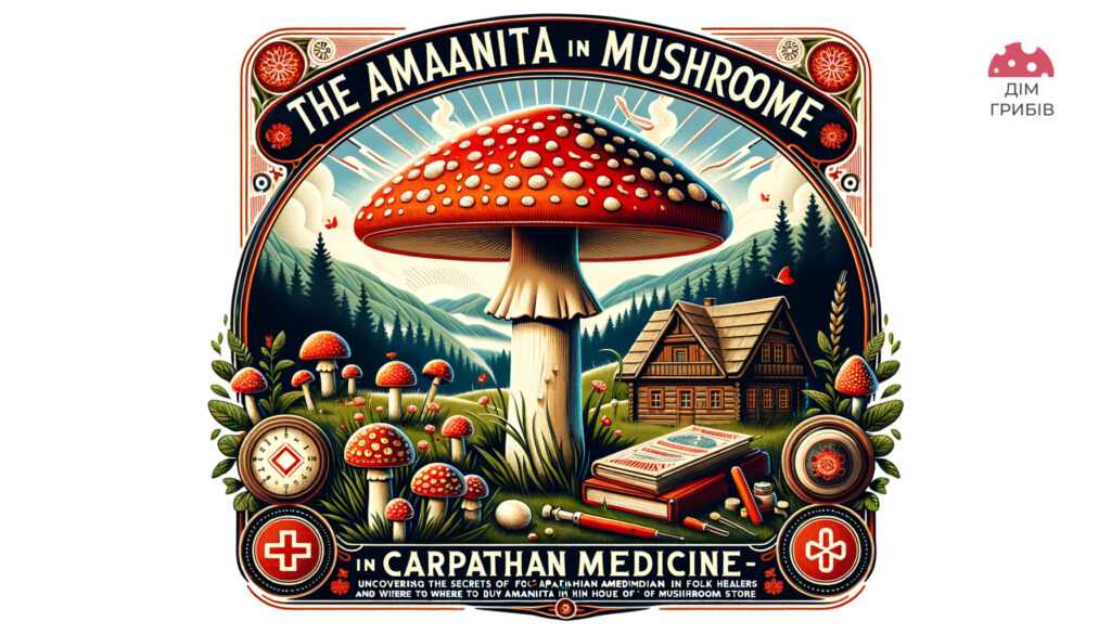 Мухомор в карпатській медицині - лікувальні властивості