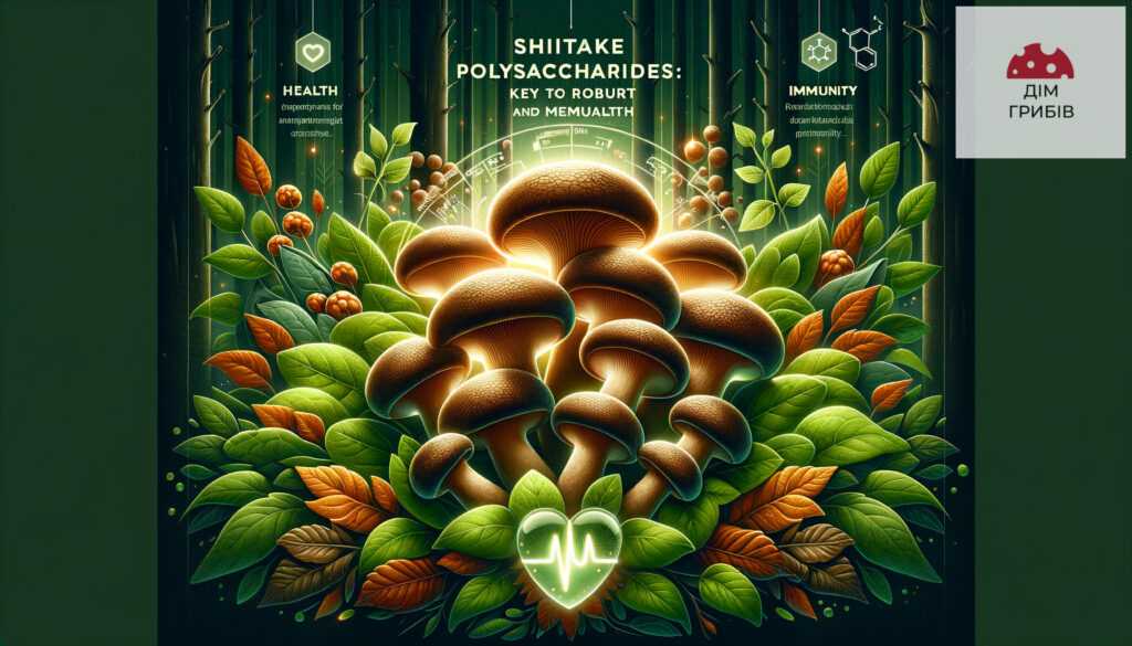 Shiitake polysaccharides for immunity