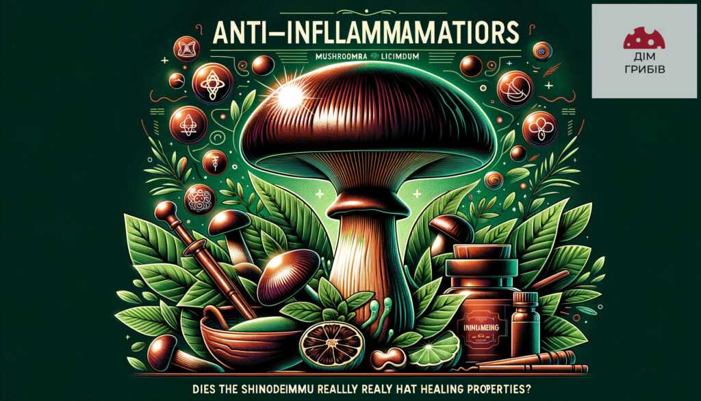 Противовоспалительные грибы: лаковый трутовик.