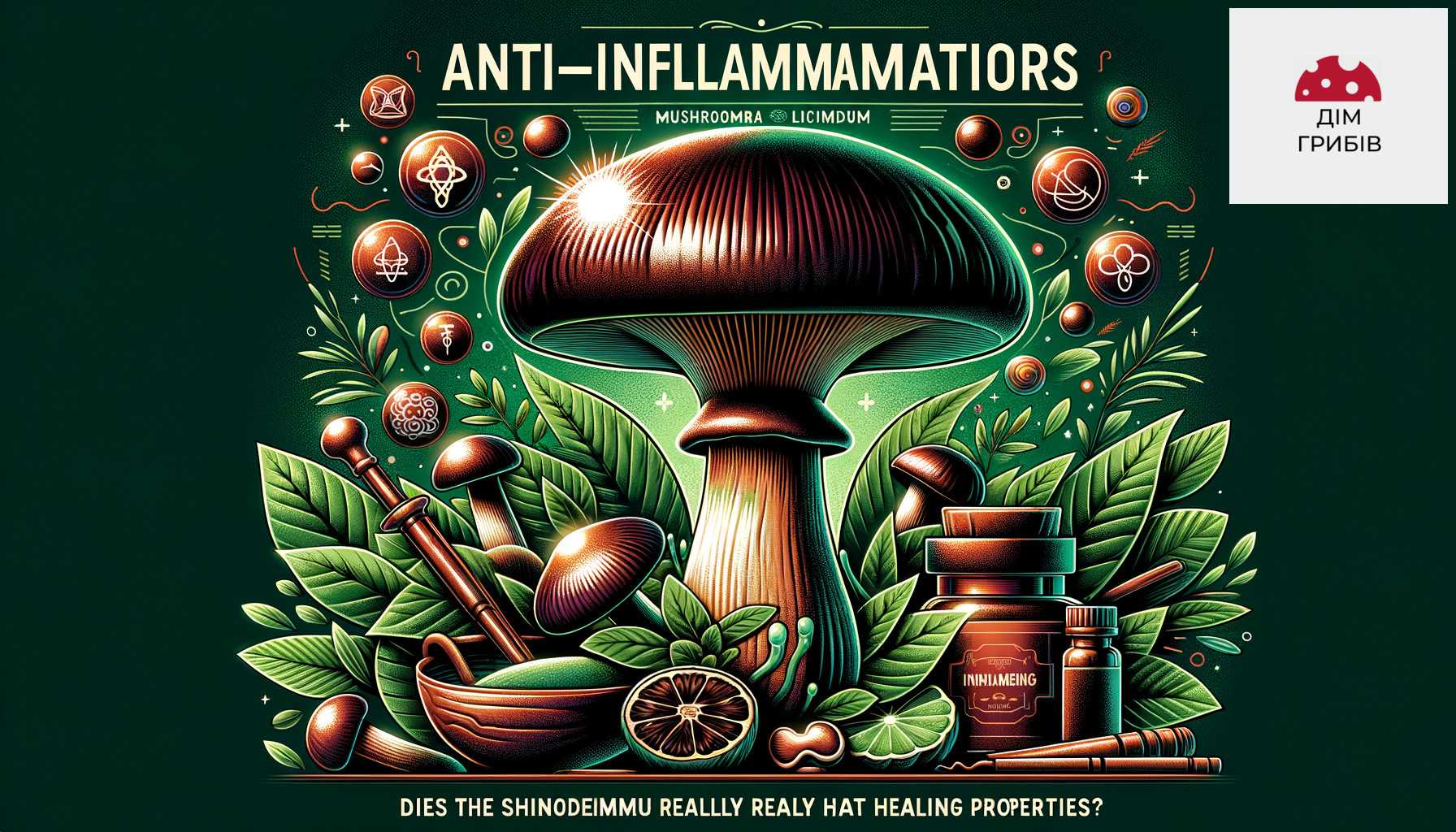 Anti-inflammatory mushrooms: tinder fungus