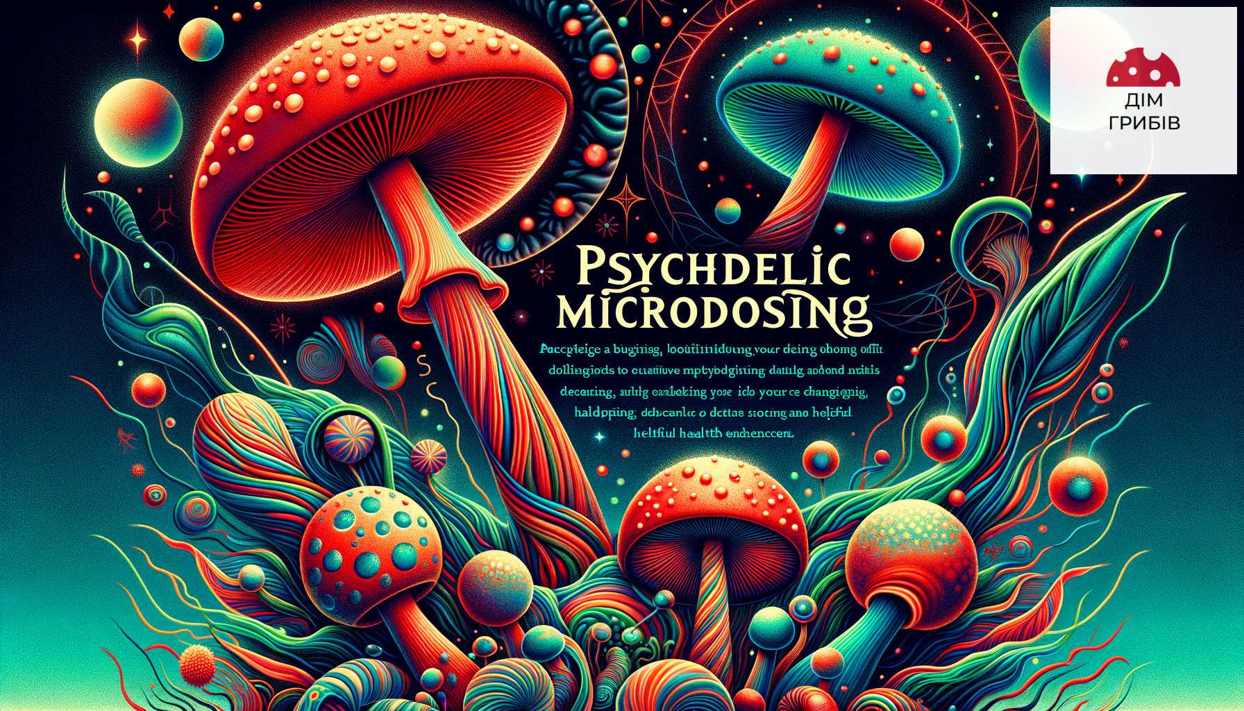 Психоделический микродозинг: мухомор и ежовик