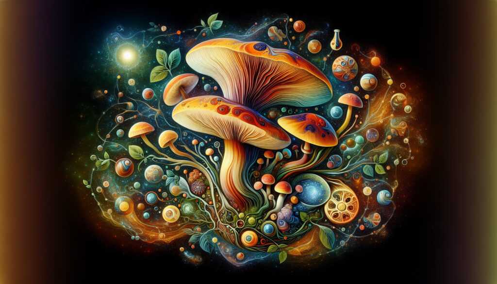 Trutovyk mushroom with medicinal properties.