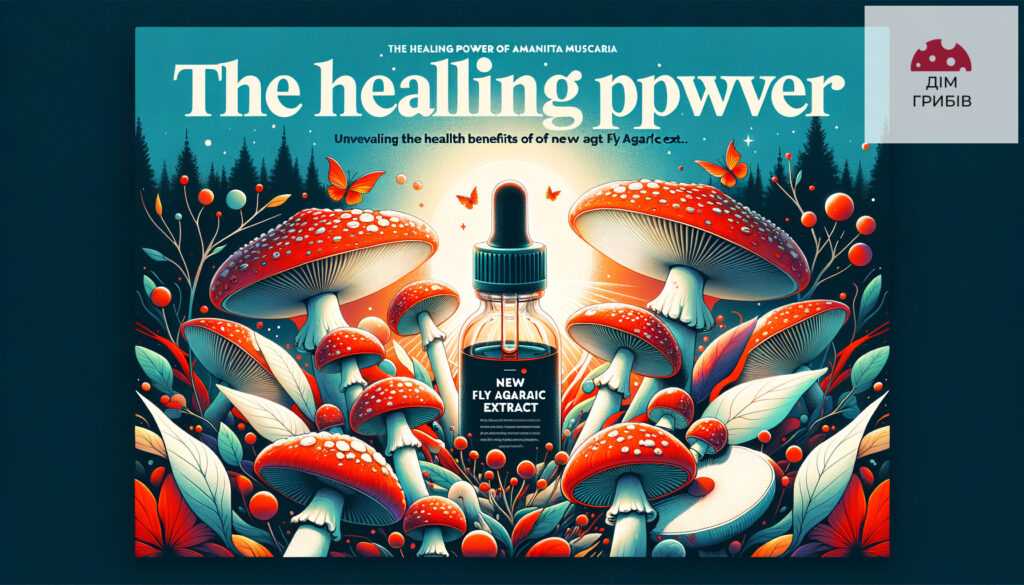 Вытяжка мухомора - целебная сила грибов