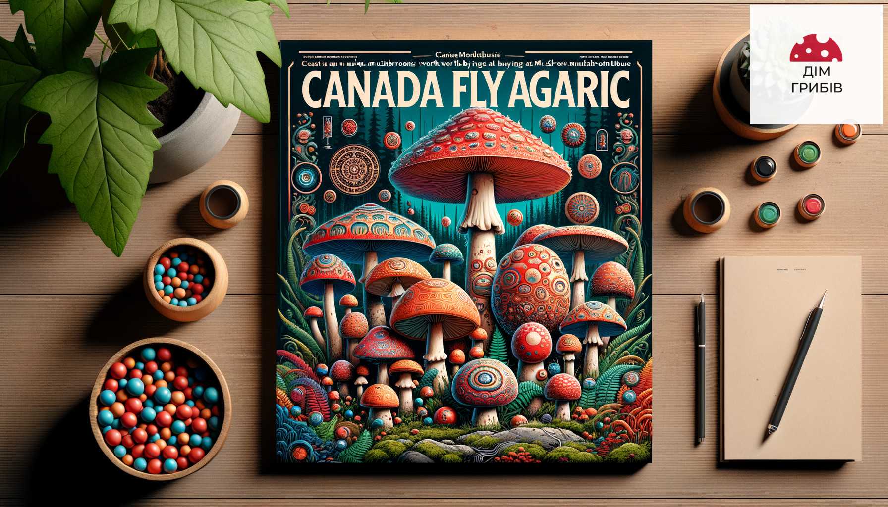 Канада мухоморы в магазине