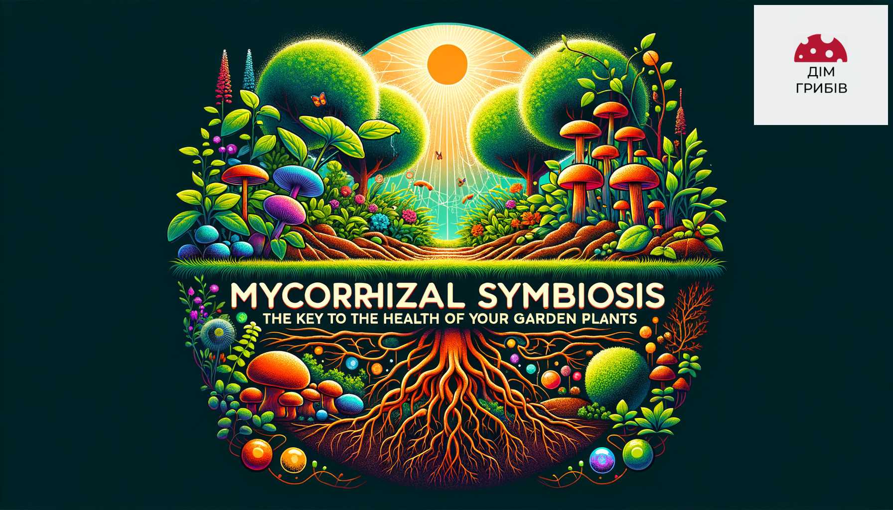 Микориза для здоровых растений