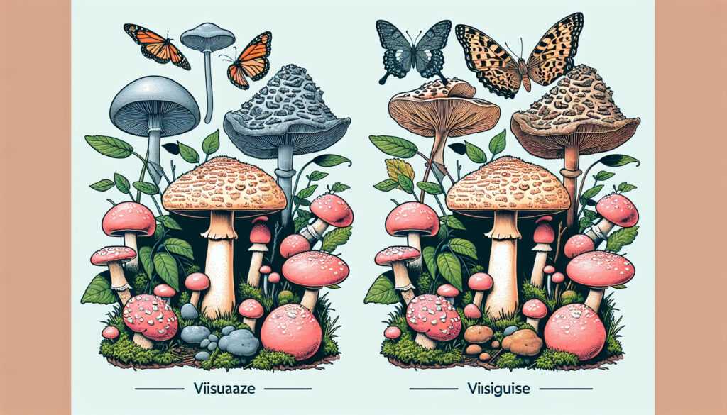 Вигляд пантерного мухомора - розпізнавальні поради (Panther fly agaric: recognition tips)