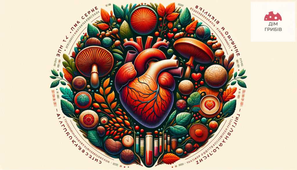 Гриб реше сердце для здоровья