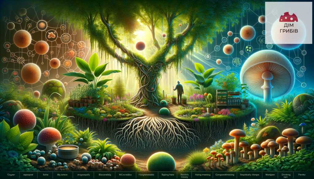 Мікоризні гриби для здоров’я рослин