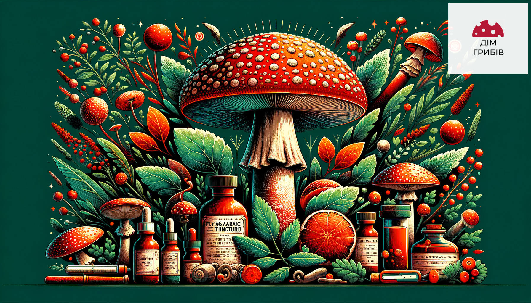 Fly agaric tincture medicinal properties