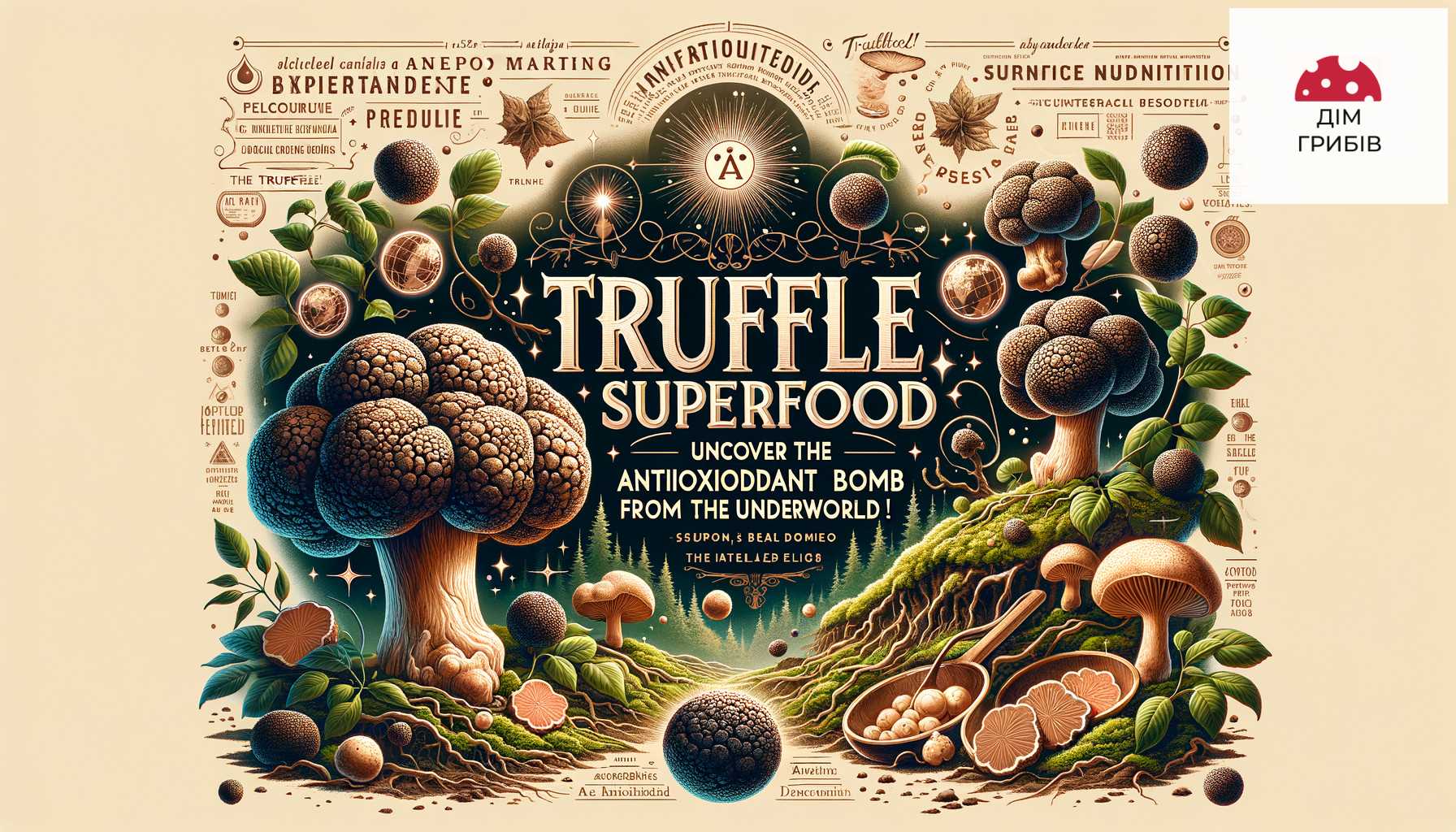 Трюфельний суперфуд: антиоксидантна бомба
