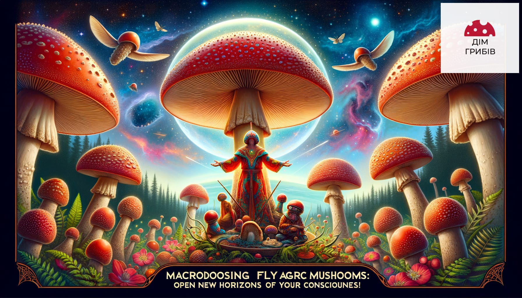 Macrodosing of fly agarics: consciousness into new horizons