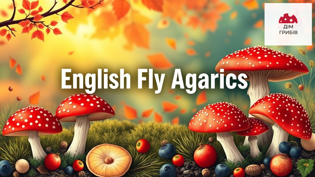 English fly agarics: collection and storage