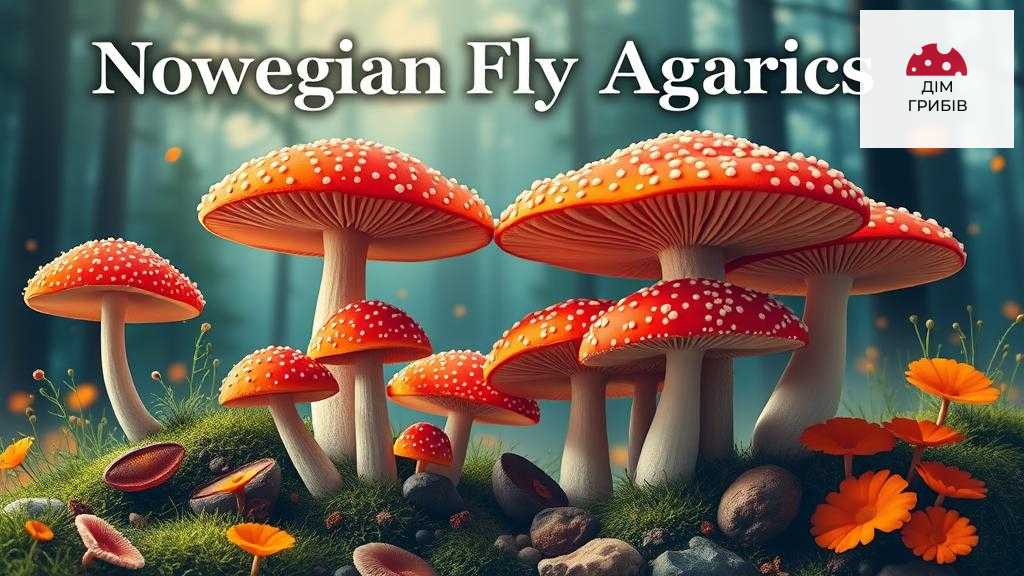Norwegian fly agarics natural treatment