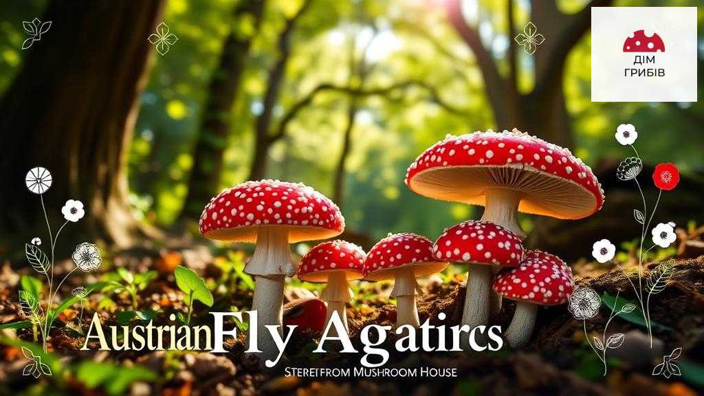 Austrian fly agarics