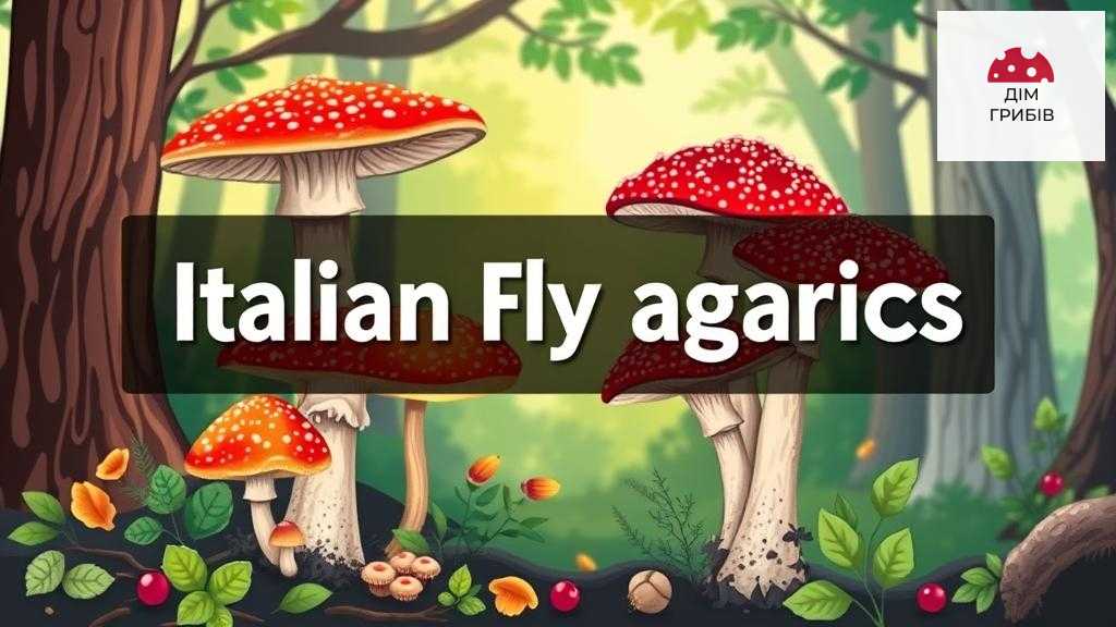 Italian fly agarics: treatment, application