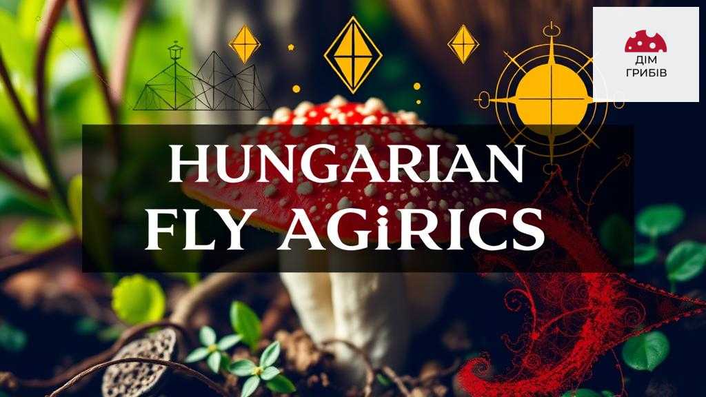 Hungarian fly agarics collection drying treatment